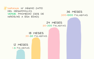 ¿Cuántas palabras debería decir mi hijo/a?